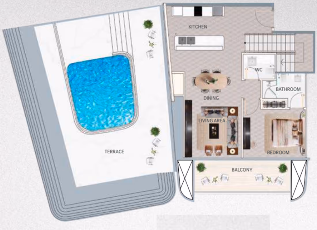 4 & 5 Bedrooms Floor Plan